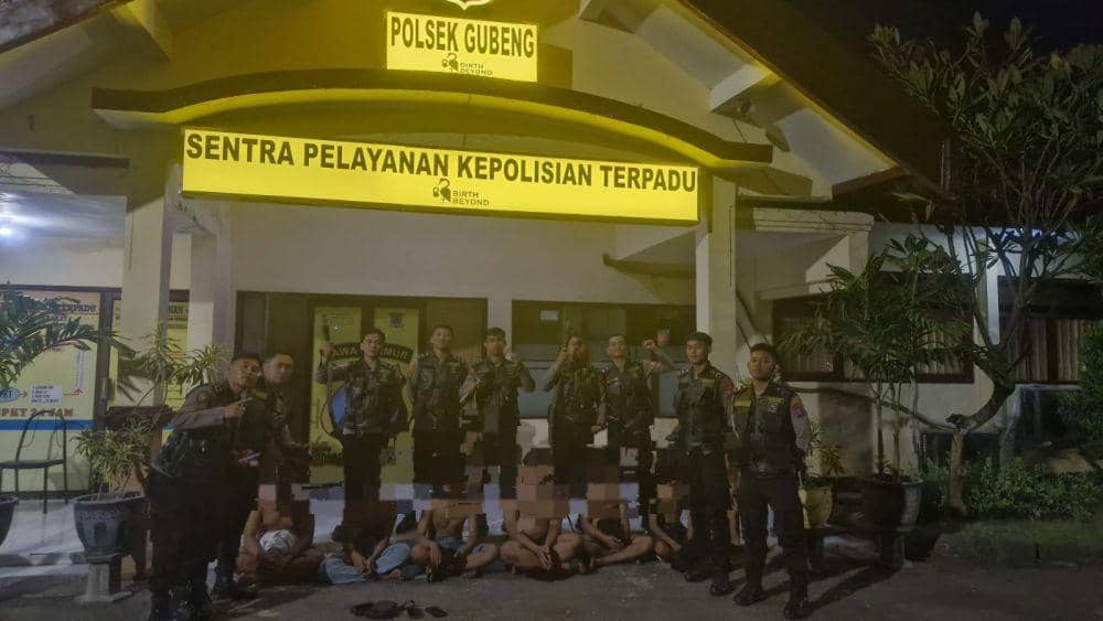 Hendak Tawuran, 6 Remaja Bawa Clurit dan Samurai Ditangkap