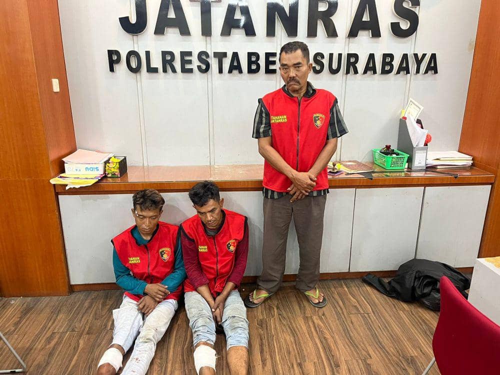 Polisi Tembak Kaki Dua Pemuda yang Bobol Toko Roti di Surabaya