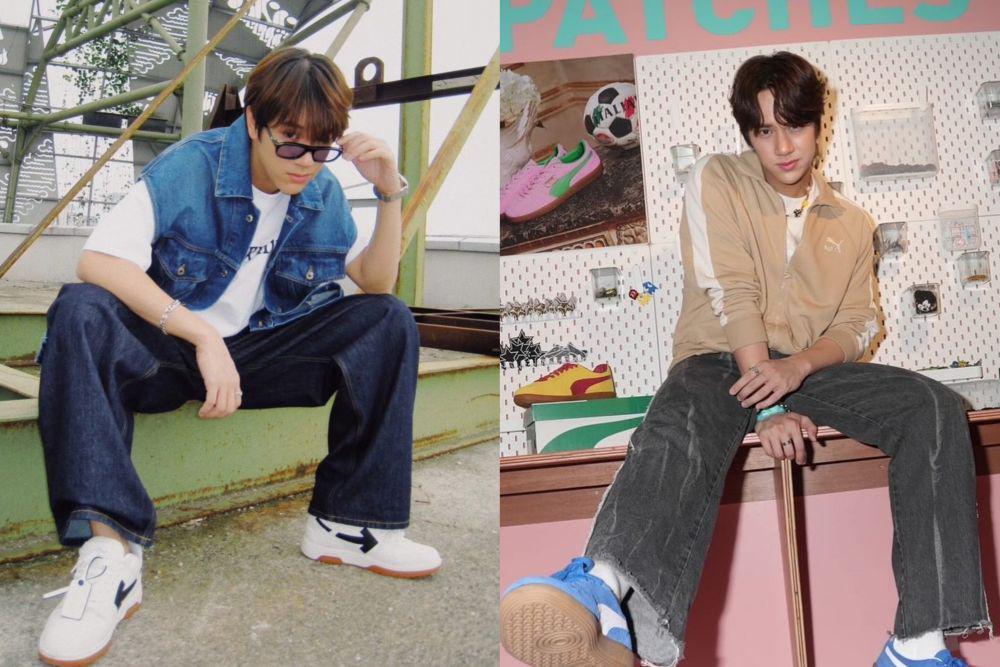 8 Padanan T-shirt Putih untuk Daily Look ala Nanon Korapat, Stylish!