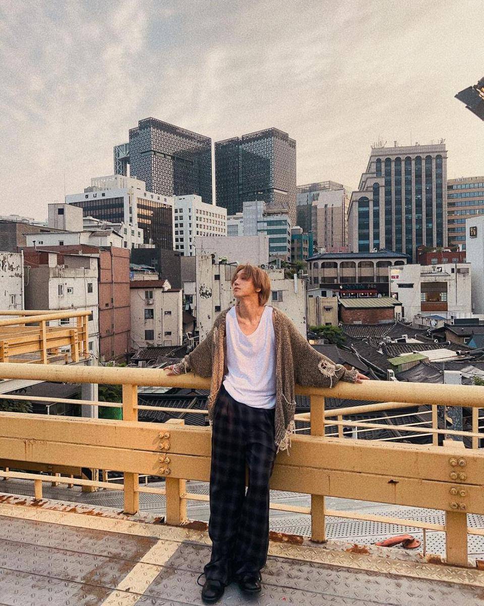 outfit santai ala Yesung Super Junior (instagram.com/@yesung1106)