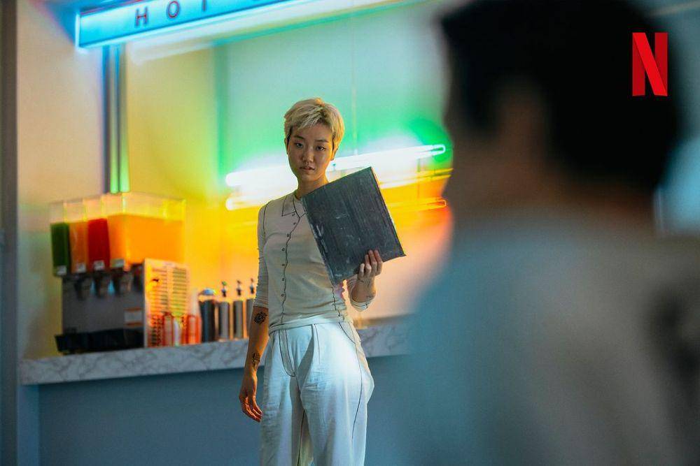 cuplikan Lee Joo Young di drakor The 8 Show (instagram.com/netflixkr)