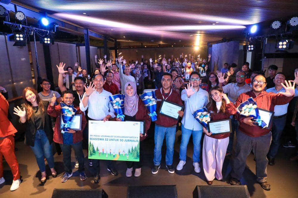50 Jurnalis Raih Beasiswa S2 dari BRI Fellowship Journalism 2024