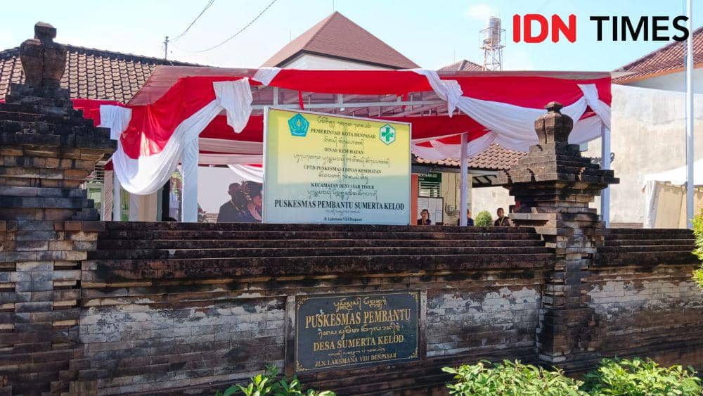 Puskesmas yang disambangi oleh Elon Musk di Denpasar, Minggu (19/5/2024) (IDN Times/Ayu Afria)