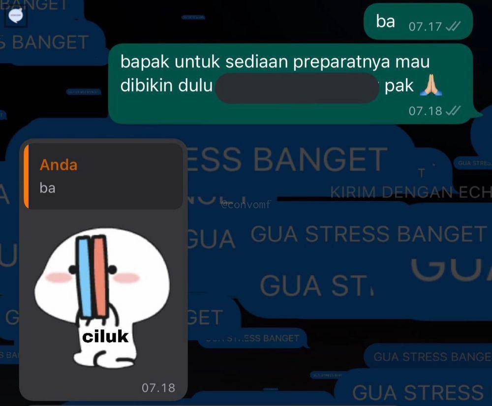 chat lucu dosen dan mahasiswa (x.com/indfess)