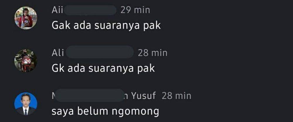 chat lucu dosen dan mahasiswa (x.com/Rienir321)