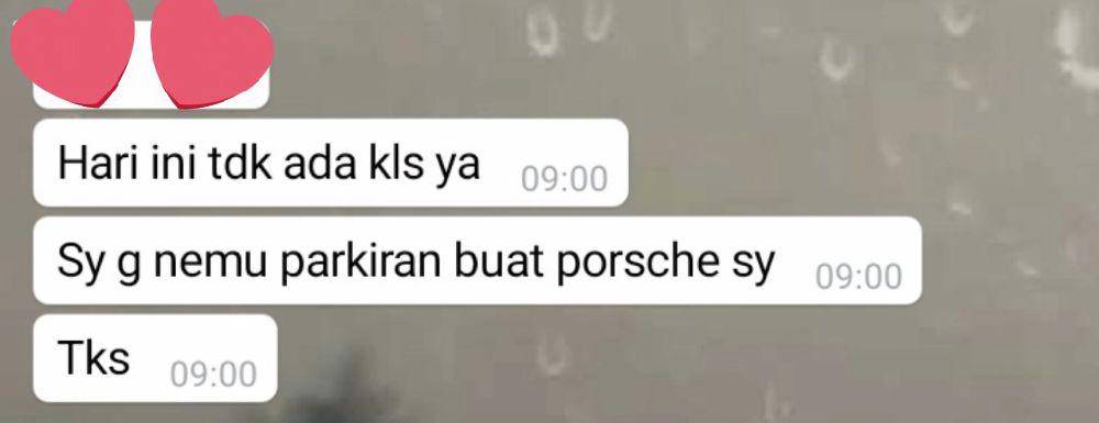 chat lucu dosen dan mahasiswa (x.com/collegemenfess)