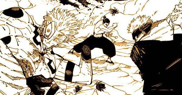 Todo dan Yuji berduet melawan Sukuna ( Dok. Shueisha / Jujutsu Kaisen )