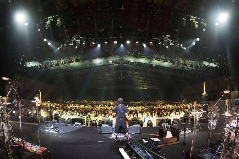 potret konser RADWIMPS di Jakarta (x.com/yojinoda1)