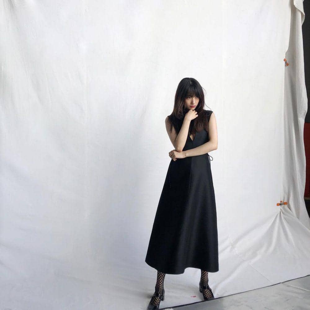 Inspirasi long dress Bae Suzy (Instagram.com/management_soop)