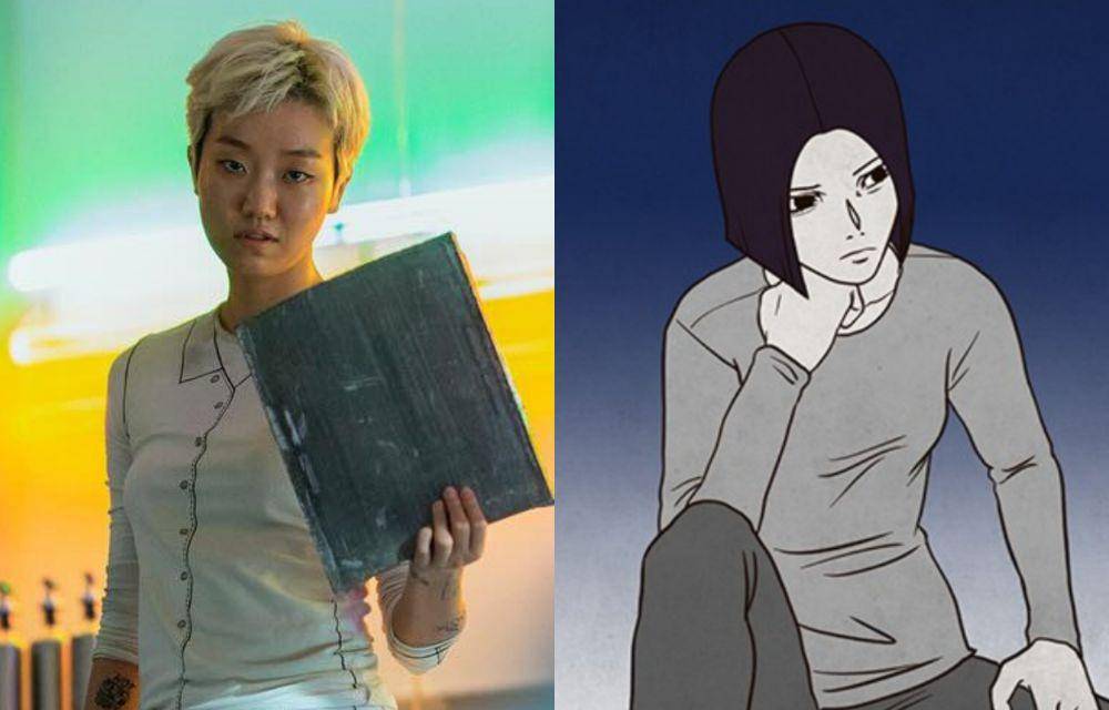 Drama The 8 Show vs Webtoon Money Game & Pie Game (dok. Netflix/The 8 Show | dok. Webtoon/Pie Game)