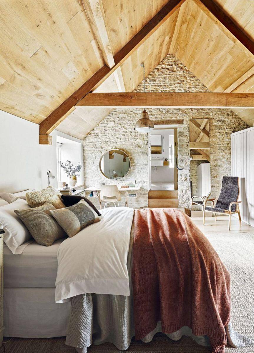 ilustrasi desain plafon kamar tidur minimalis (homesandgardens.com)