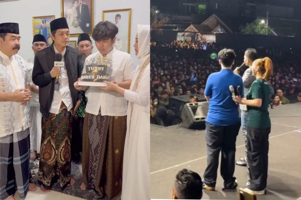 Potret Syukuran Ultah ke-15 Anak Inul Daratista, Dangdutan Plus Ngaji
