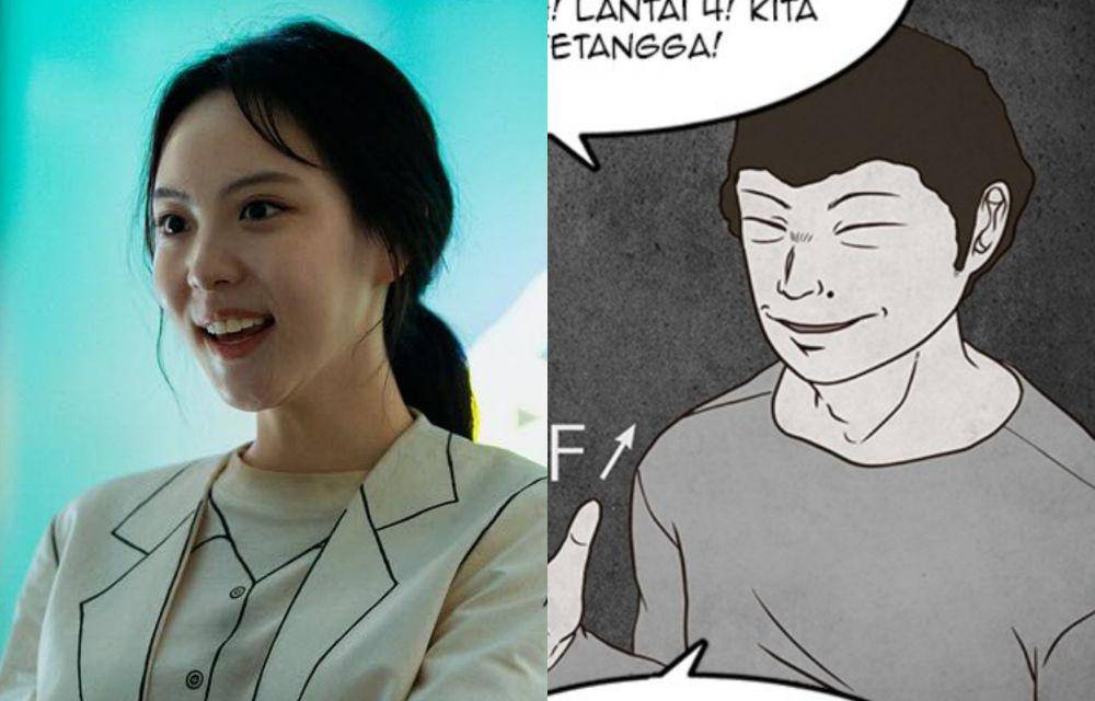 Drama The 8 Show vs Webtoon Money Game & Pie Game (dok. Netflix/The 8 Show | dok. Webtoon/Pie Game)