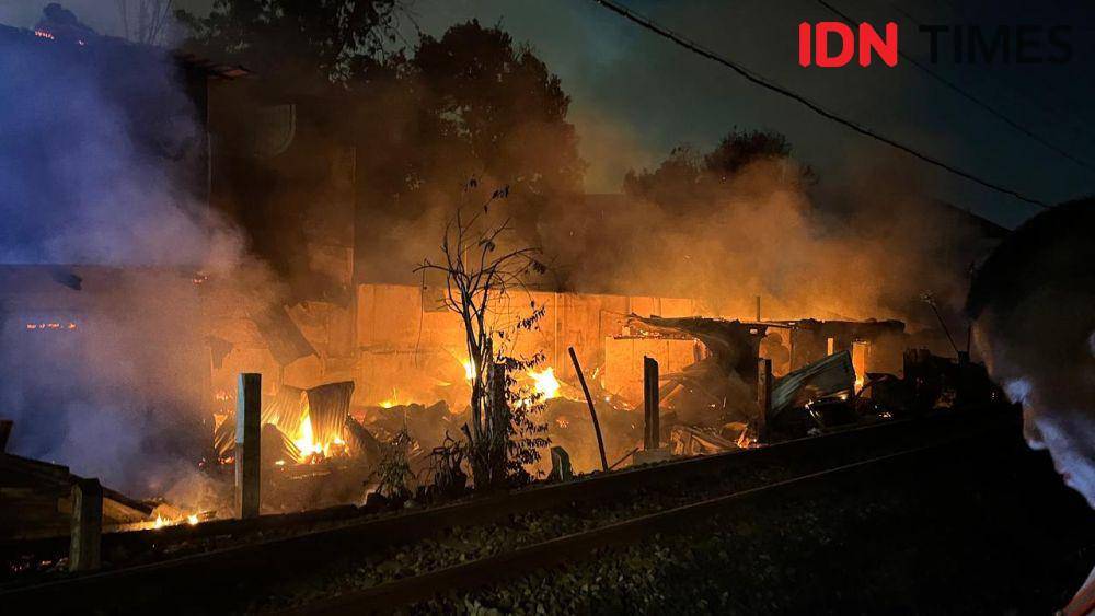 Kebakaran di Manahan, Solo. (IDN Times/Larasati Rey)