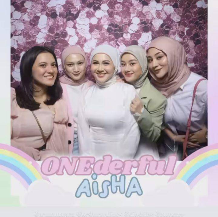 Ulang tahun pertama Aisha (Instagram.com/kesharatuliu05)