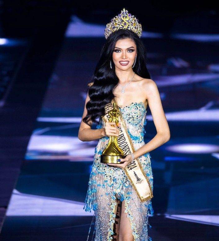 Nova Liana juara Miss Mega Bintang Indonesia 2024 asal Empat Lawang Sumsel (Instagram/Yayasanduniamegabintang)