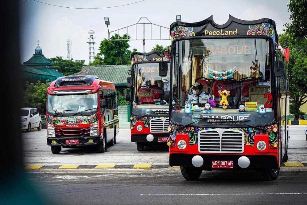 Informasi Harga Tiket, Rute dan Jadwal Bus Wisata Madiun Mabour