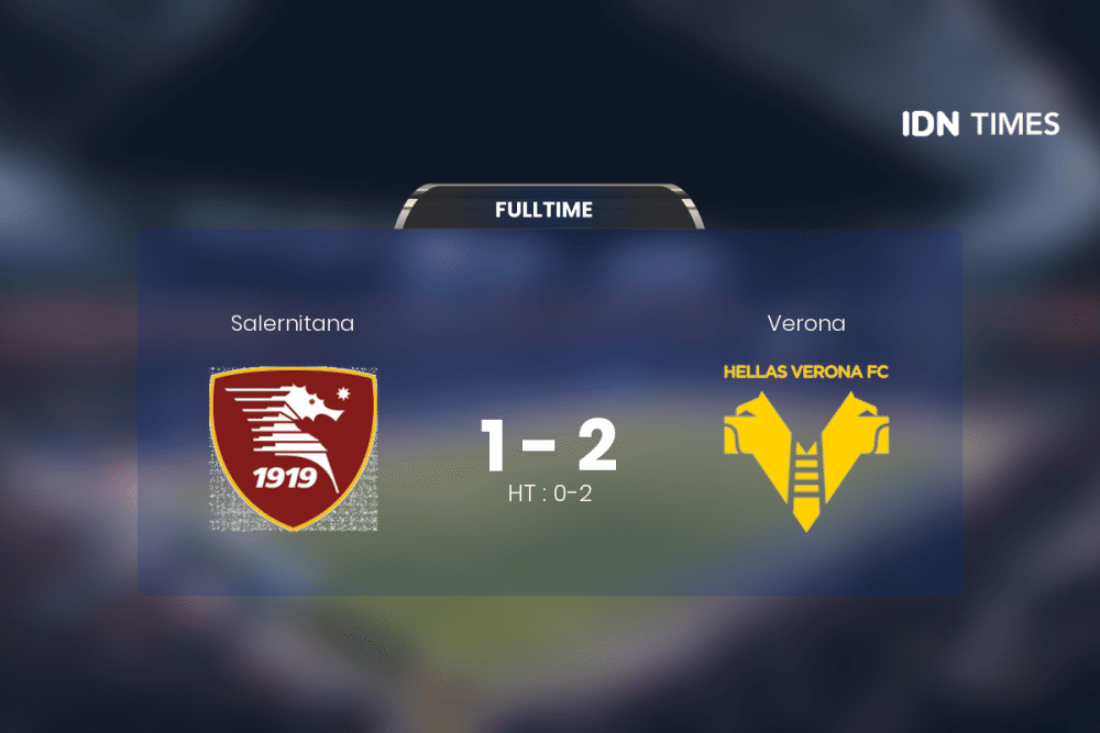 Verona Permalukan Salernitana di Kandangnya