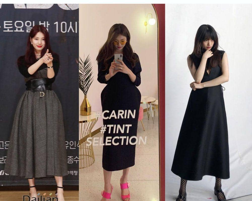 10 Inspirasi Long Dress ala Bae Suzy, Formal hingga Kasual
