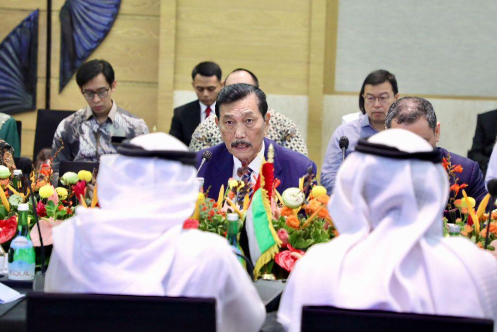 Luhut Bidik Kerja Sama Industri Pertanian antara RI dan Uni Emirat