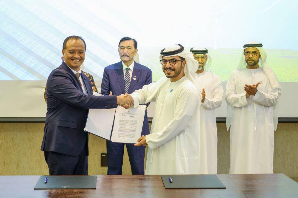 Abu Dhabi Future Energy PJSC - Masdar berencana melakukan studi kelayakan proyek energi terbarukan di IKN Nusantara. (dok. OIKN)