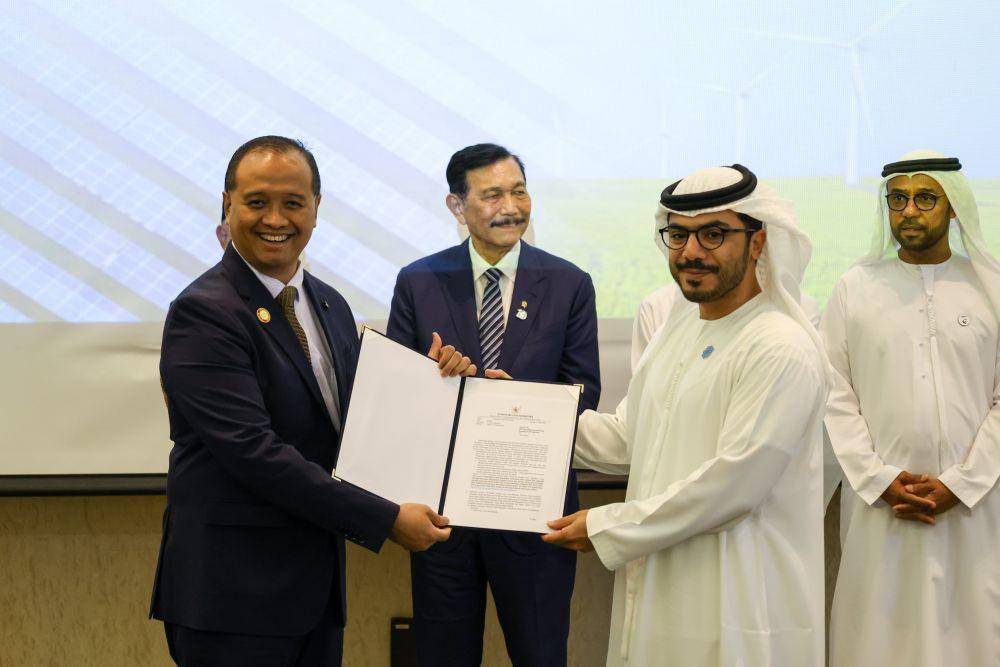 Abu Dhabi Future Energy PJSC - Masdar berencana melakukan studi kelayakan proyek energi terbarukan di IKN Nusantara. (dok. OIKN)