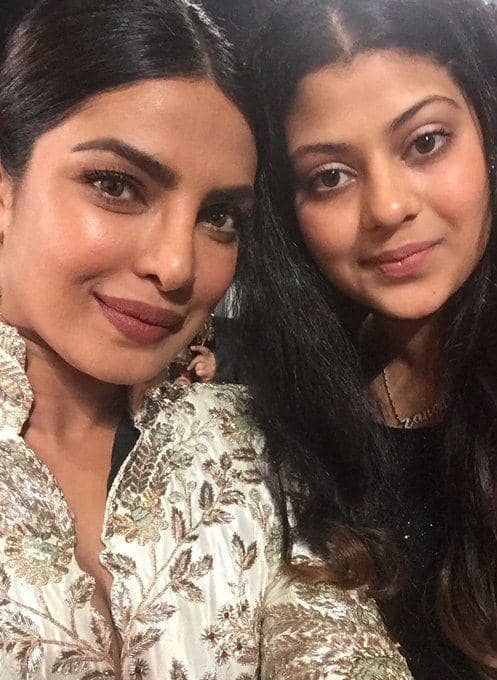 Zanai Bhosle dan Priyanka Chopra (x.com/zanaibhosle)