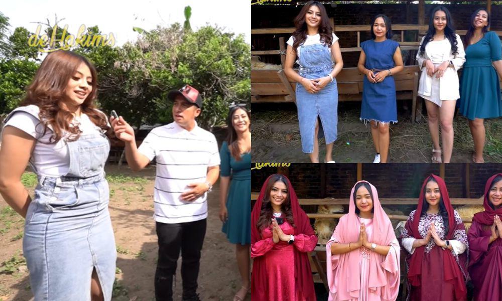 7 Momen Irfan Hakim Makeover SPG Domba Kurban Viral Pakai Baju Muslim