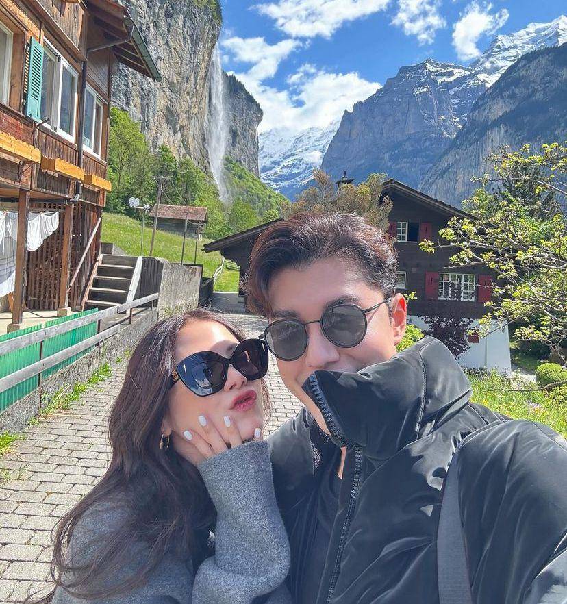 potret Baifern Pimchanok dan Nine Naphat liburan di Swiss (instagram.com/naphat_nine)
