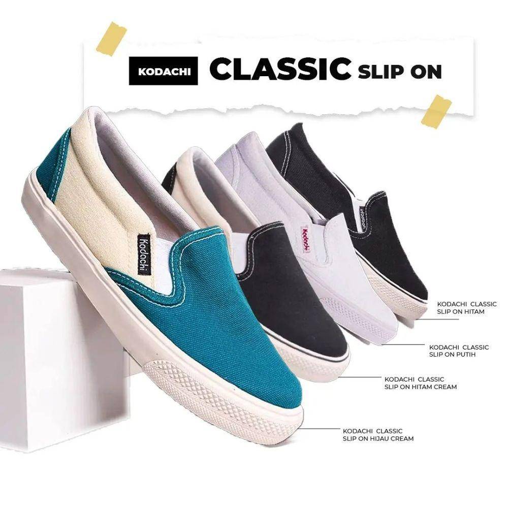 Sepatu Kodachi Classic Slip On (instagram.com/kodachiofficial)