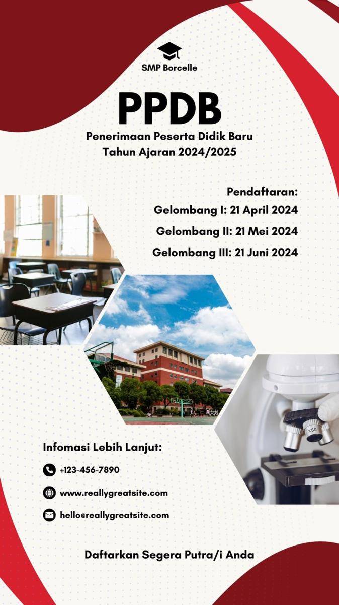 brosur penerimaan siswa baru (canva.com)