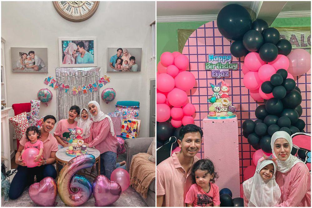 7 Potret Ultah Anak Fairuz A Rafiq, Sederhana nan Hangat