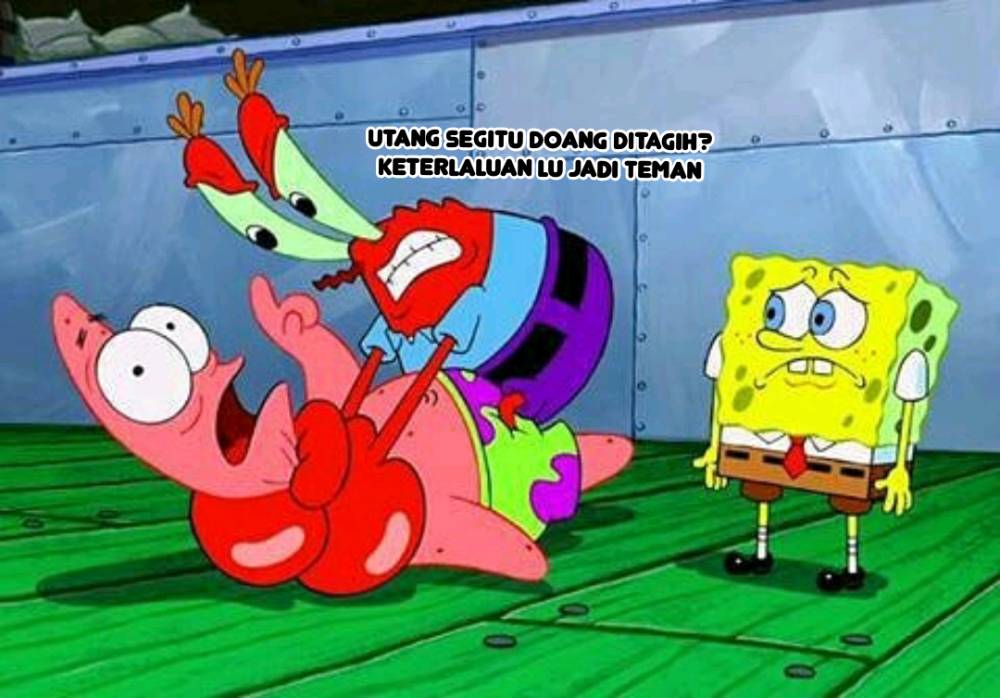 meme ditagih utang (dok. pribadi/Iip Afifullah)