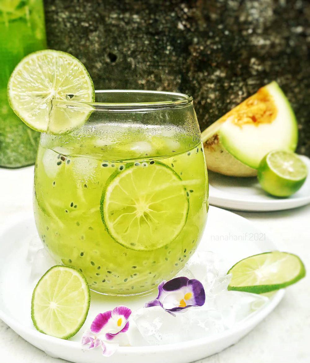 Resep Bikin Es Kuwut Melon Seger, Cocok di Cuaca Panas