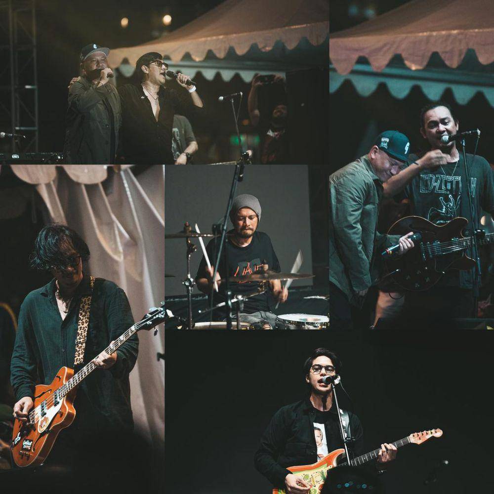 potret Gading Marten jadi vokalis Andre Taulany and Friends (instagram.com/gadiiing)