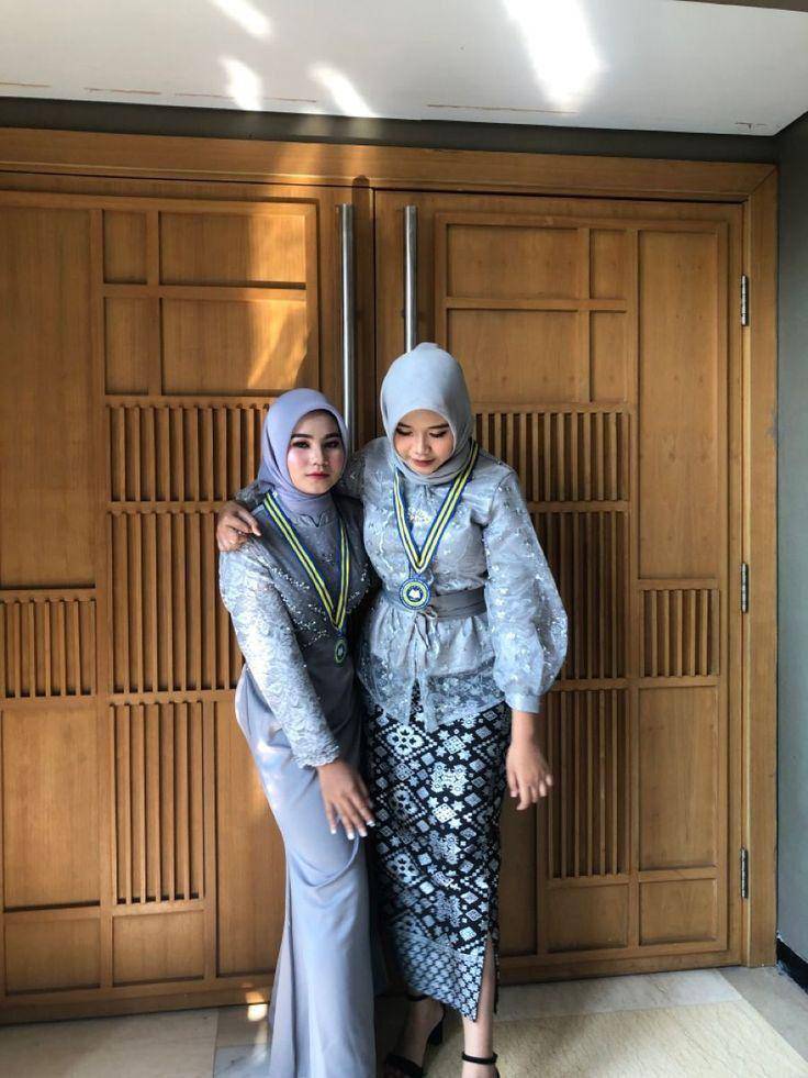 Inspirasi baju perpisahan SMA (pinterest.com/Kebaya Indonesia)