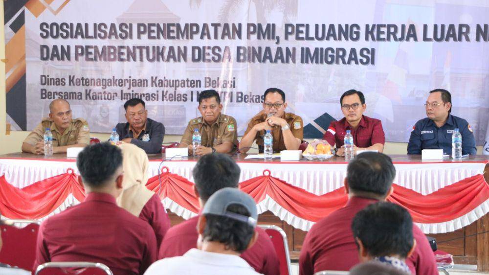Cegah TPPO, Imigrasi Bekasi Gelar Sosialisasi ke Masyarakat. (Dokumen Imigrasi Bekasi)