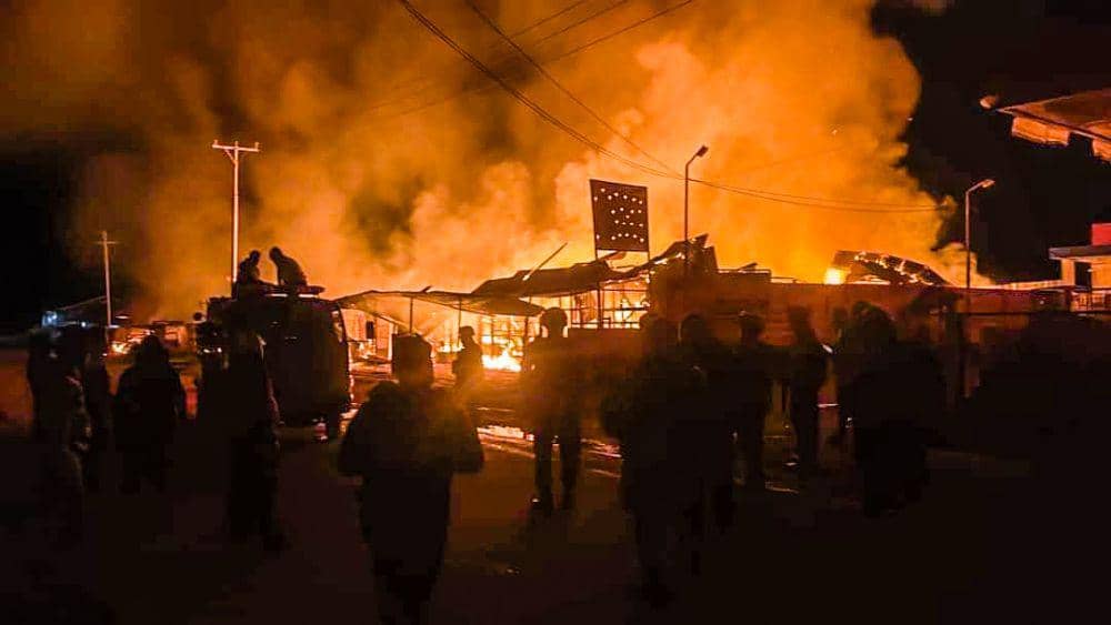 KKB Kembali Menyerang di Paniai, Bakar Sejumlah Bangunan