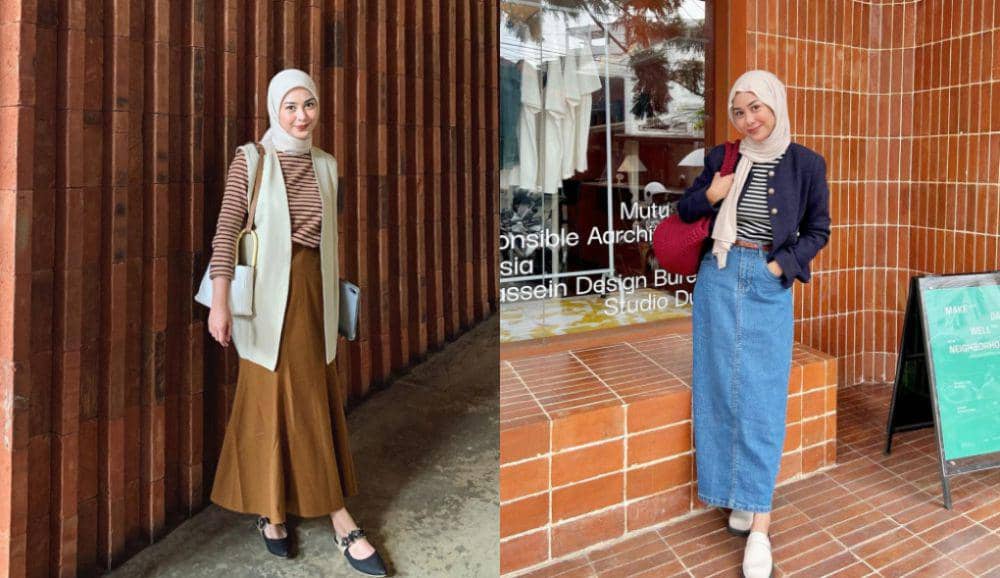 9 Ragam Layering Style ala Dainty Annisa, Anti Ribet!
