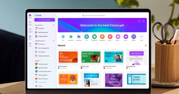 UI baru Canva (dok. Canva)