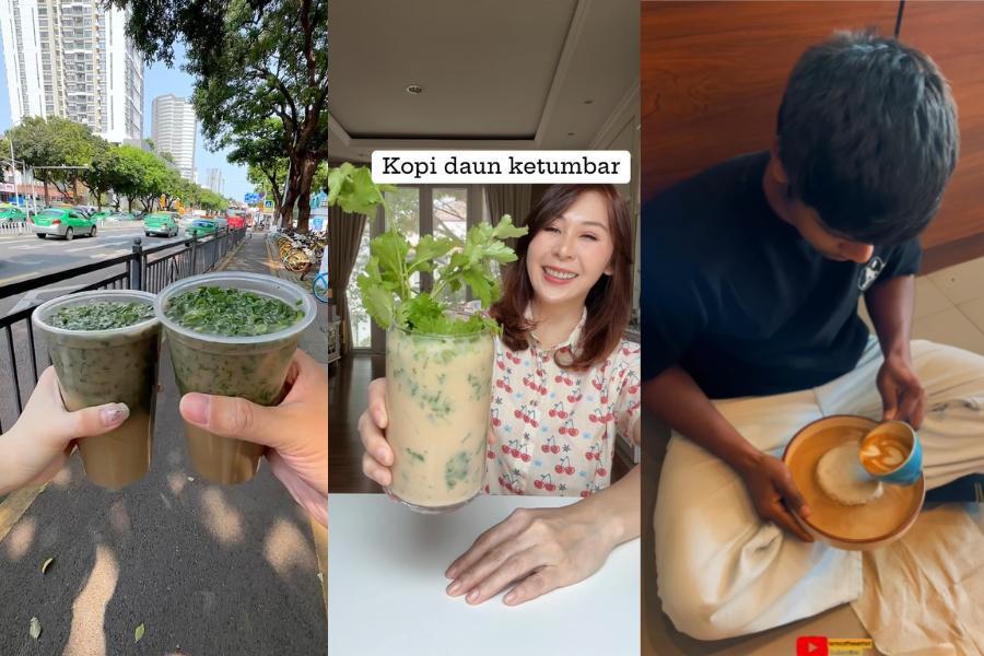 9 Kreasi Minum Kopi Susu di Luar Nalar, dari Daun Bawang sampai Pare