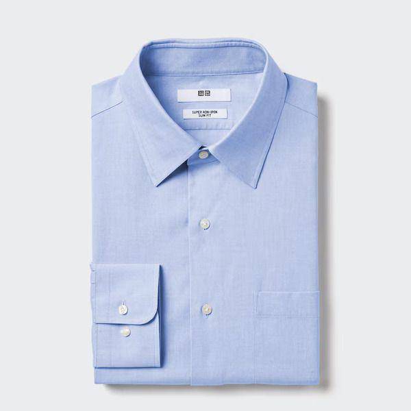 Uniqlo Kemeja Super Non Iron Slim Fit Lengan Panjang (uniqlo.com)