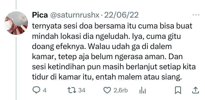 tangkapan layar thread Gangguan Jin Poli Gigi (x.com/saturnrushx)
