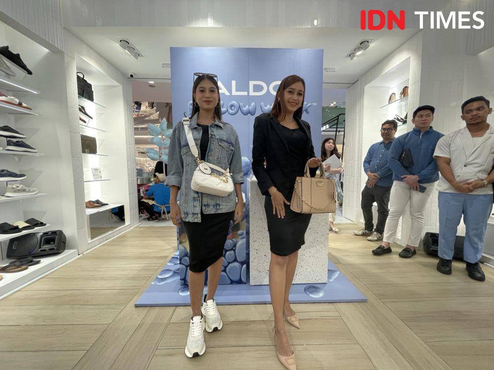 Acara peluncuran ALDO Spring Summer Collection pada Selasa (21/5/24), di Grand Indonesia, Jakarta Pusat. (IDN Times/Dina Fadillah Salma)