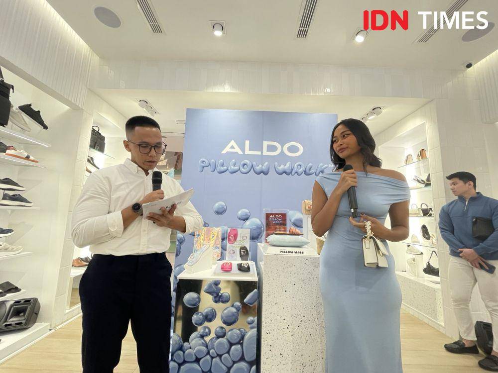 Acara peluncuran ALDO Spring Summer Collection pada Selasa (21/5/24), di Grand Indonesia, Jakarta Pusat. (IDN Times/Dina Fadillah Salma)