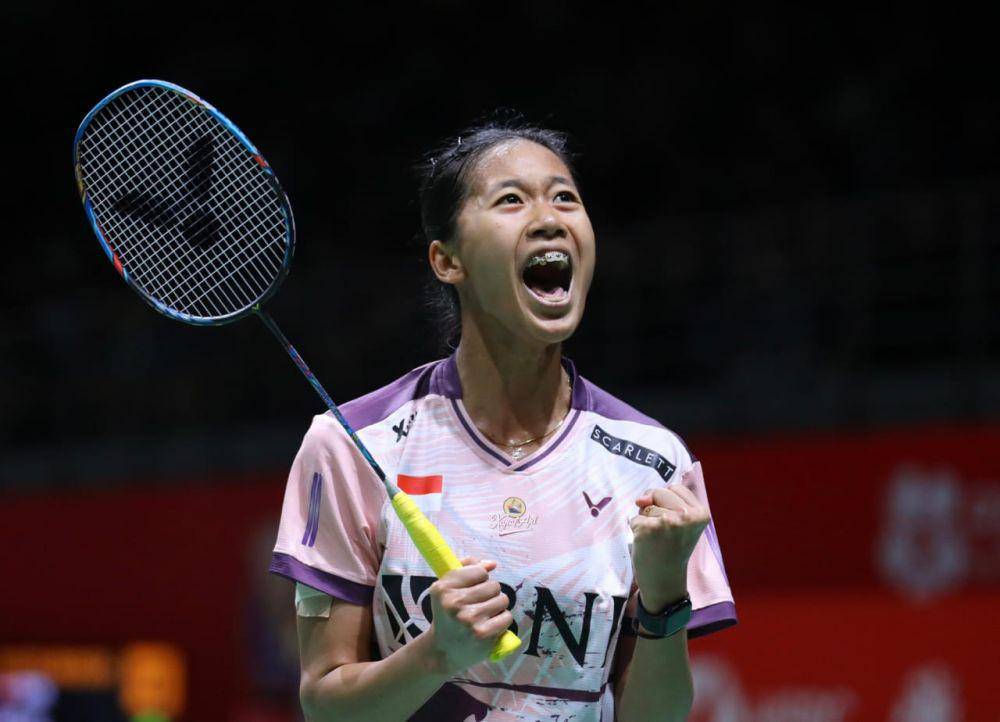 Putri Kusuma Wardani di Malaysia Masters 2024 (dok. PP PBSI)