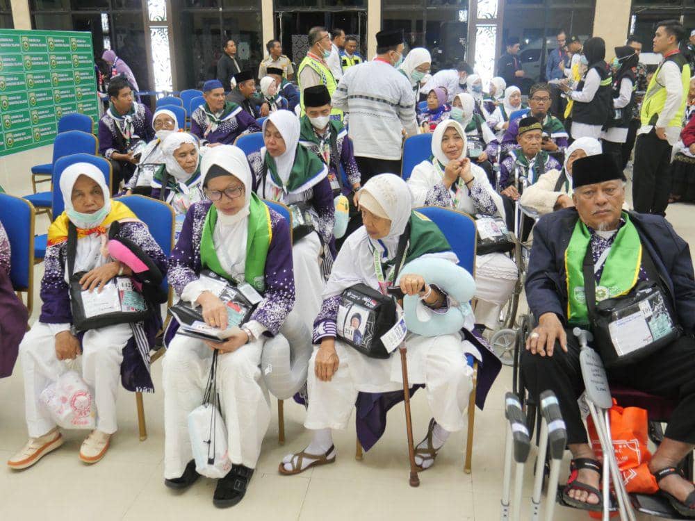 Palembang Berangkatkan CJH Kloter Terakhir Gelombang 1