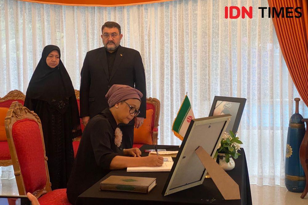Menlu Retno Kenang Persahabatan dengan Menlu Iran