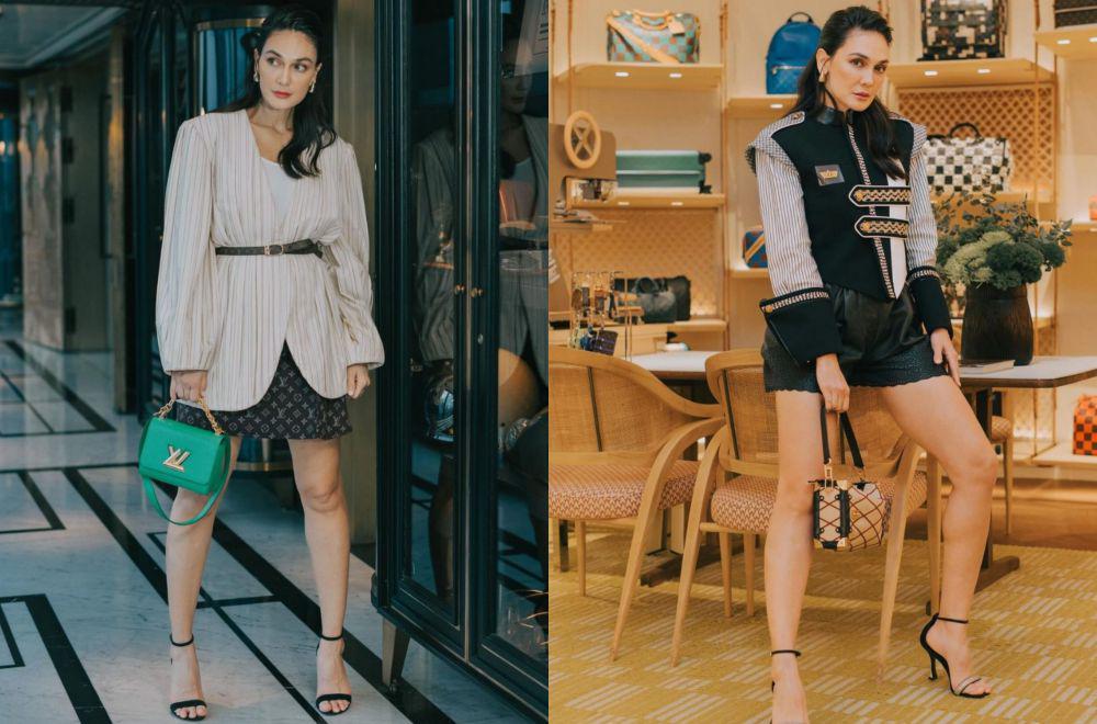 11 Gaya Fashion Stylish ala Luna Maya, Tampil High End!