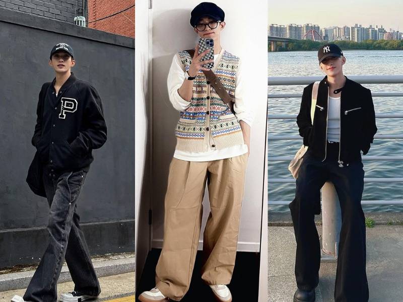 OOTD ngampus ala DK SEVENTEEN (instagram.com/dk_is_dokyeom)